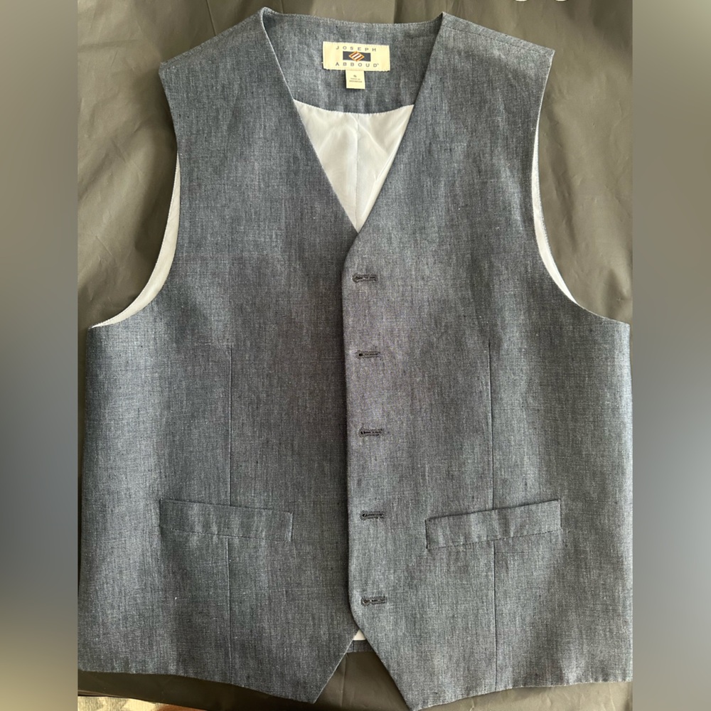 Joseph Abboud Charcoal Vest